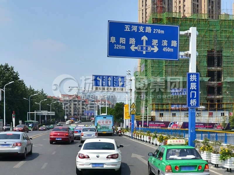 BZG-017，F(xiàn)型交通標志桿，合肥交通標志桿