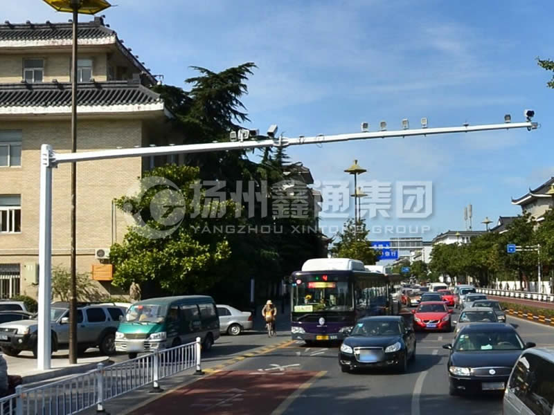 DJG-007，電子警察桿，闖紅燈抓拍桿