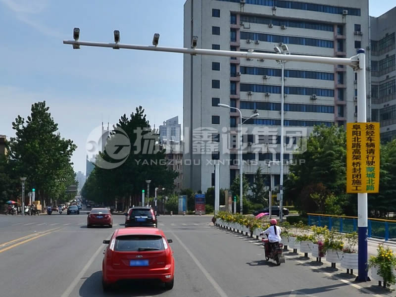 DJG-009，電子警察桿，圓錐電警桿