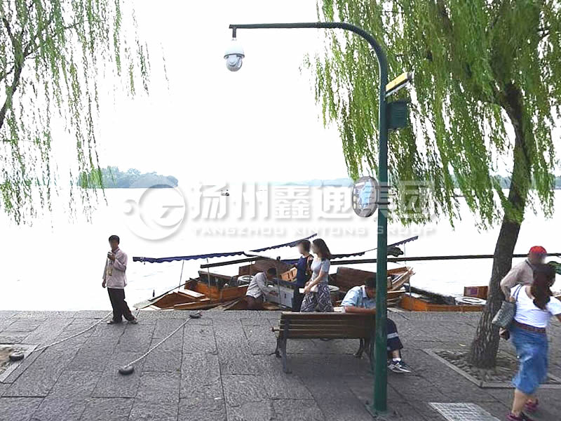 DJG-021，電子警察桿，自彎球機(jī)桿