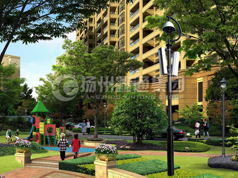 DJG-027，電子警察桿，小區(qū)監(jiān)控桿