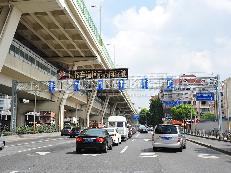 LMJ-034，車道標志牌龍門架