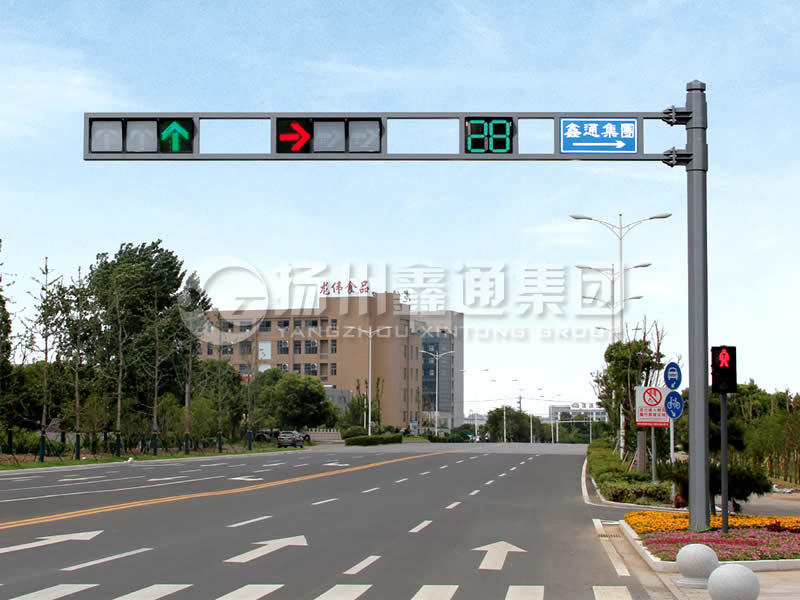 XHDG-001，八棱立桿框架信號燈桿