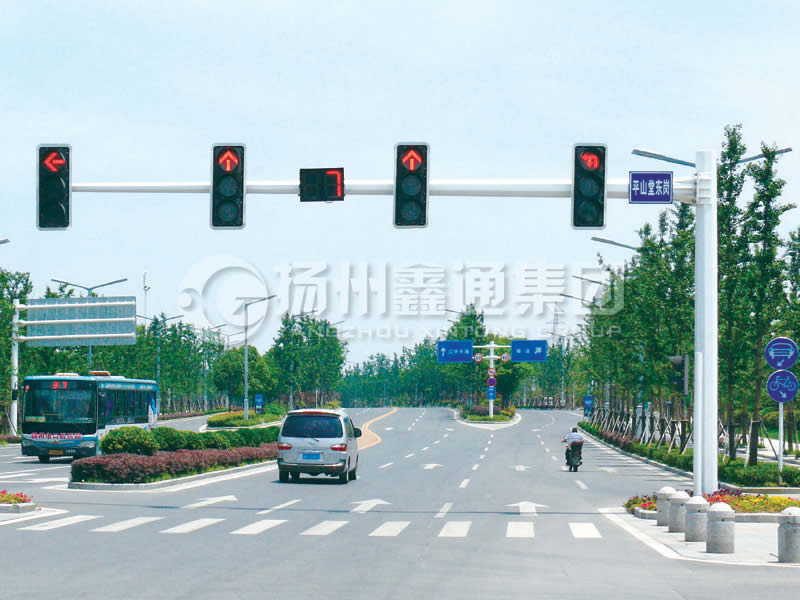 XHDG-003，八棱信號(hào)燈桿，揚(yáng)州信號(hào)燈桿