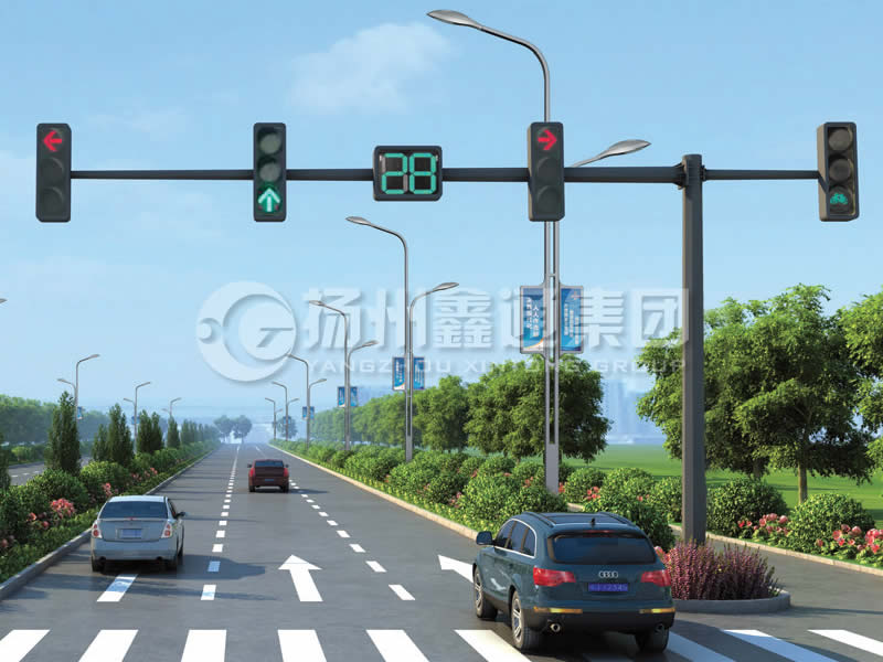 XHDG-005，T型信號燈桿