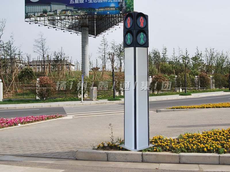 YTH302-7L-RX，一體化雙面人行燈